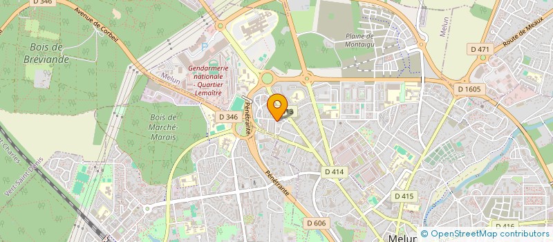 localisation de l'entreprise MADAME KHADIDIATOU DIOUF à MELUN