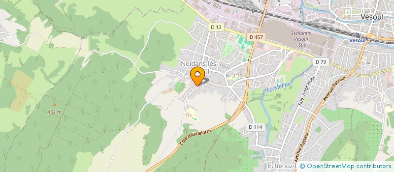 localisation de l'entreprise MADAME KHADIDIATOU KA  VESOUL