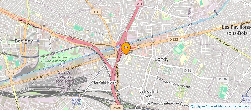 localisation de l'entreprise MADAME KHADIDIATOU NIAKATE  LIVRY-GARGAN