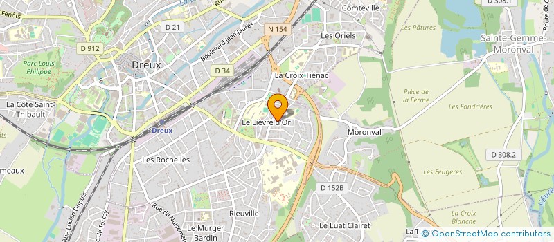 localisation de l'entreprise MADAME KHADIDJA ADDA-REZIG à DREUX