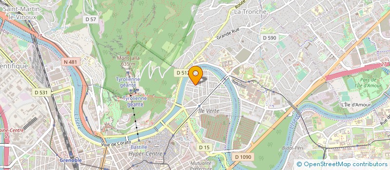 localisation de l'entreprise MADAME KHADIDJA ALYA BEN YAHIA à GRENOBLE