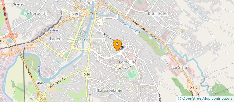 localisation de l'entreprise MADAME KHADIDJA ANDRIN à CASTRES