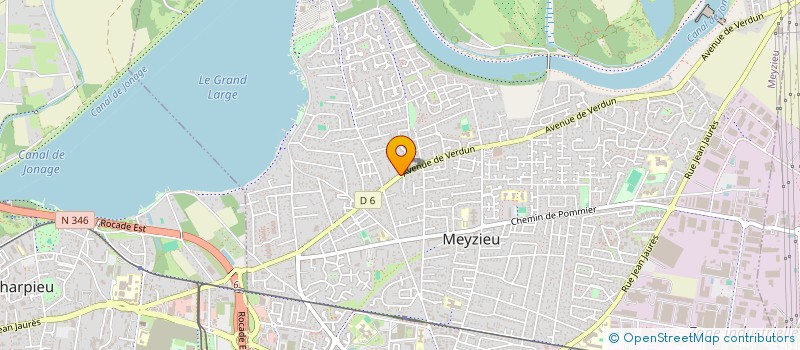 localisation de l'entreprise MADAME KHADIDJA BARKAT  MEYZIEU