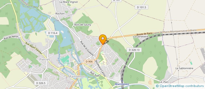 localisation de l'entreprise MADAME KHADIDJA BELMIHOUB à MAINTENON