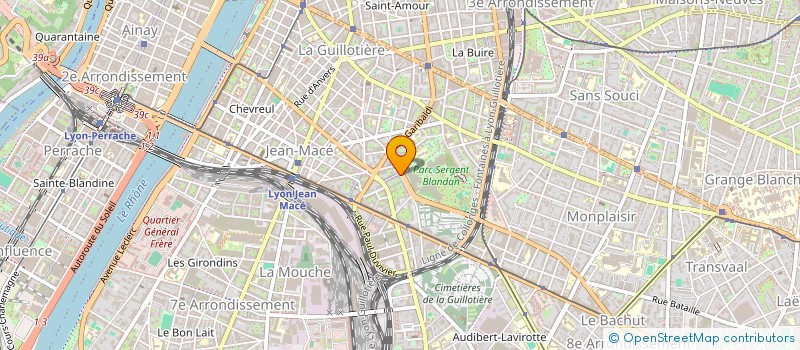 localisation de l'entreprise MADAME KHADIDJA BENCHIKH  LYON