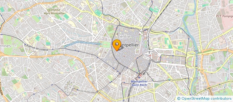 localisation de l'entreprise MADAME KHADIDJA BENNOUR  MONTPELLIER