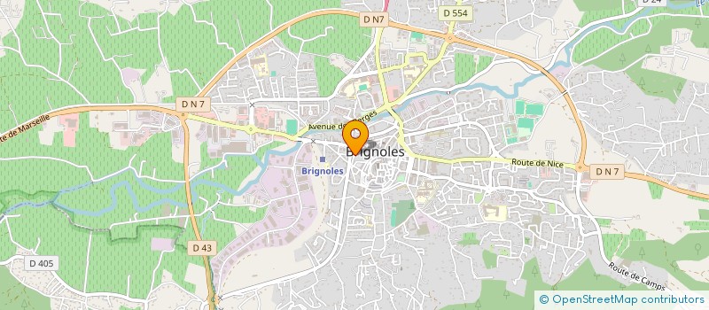 localisation de l'entreprise MADAME KHADIDJA BOUDECHICHE  BRIGNOLES