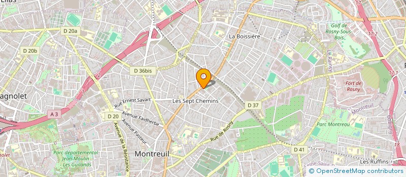 localisation de l'entreprise MADAME KHADIDJA GHEDJATI à MONTREUIL