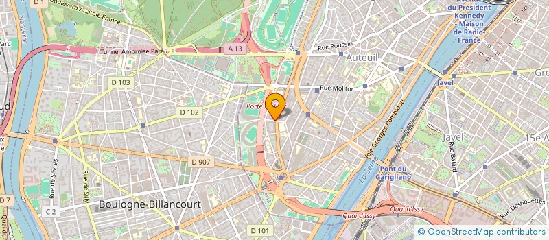 localisation de l'entreprise MADAME KHADIDJA KHALFOUNE  PARIS