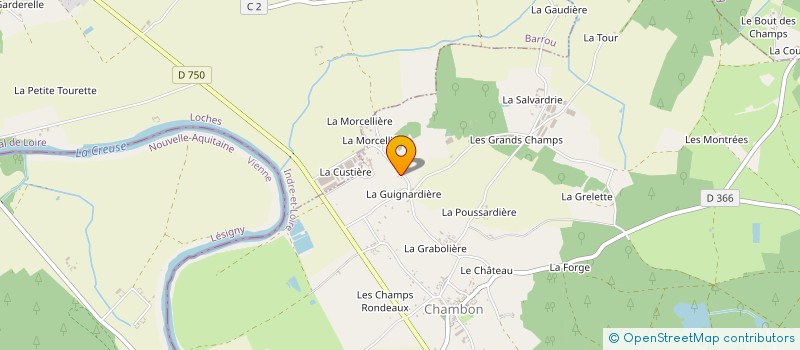 localisation de l'entreprise MADAME KHADIDJA MARROKI  CHAMBON