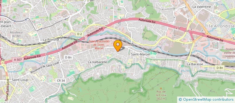 localisation de l'entreprise MADAME KHADIDJA MEDOUAKH  MARSEILLE