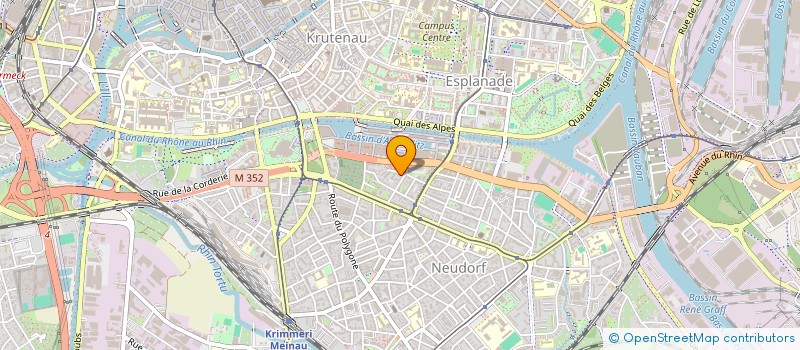 localisation de l'entreprise MADAME KHADIDJA MELLAH à STRASBOURG