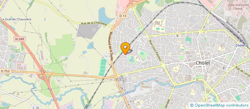 localisation de l'entreprise MADAME KHADIDJA MOKRANE à CHOLET