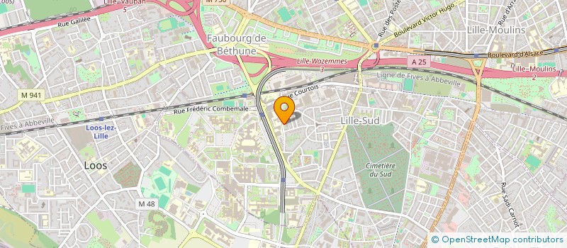 localisation de l'entreprise MADAME KHADIDJA NIMAGA à LILLE