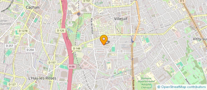 localisation de l'entreprise MADAME KHADIDJA RAIS à VILLEJUIF