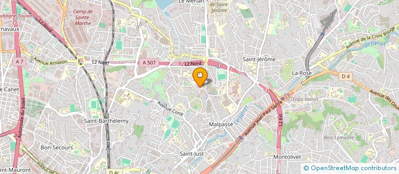 localisation de l'entreprise MADAME KHADIDJA SAHA  MARSEILLE