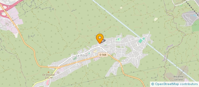 localisation de l'entreprise MADAME KHADIDJA YOUCEF  LE ROVE