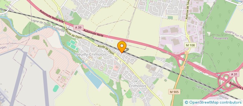 localisation de l'entreprise MADAME KHADIJA AIT AHMED  NEUILLY-CRIMOLOIS