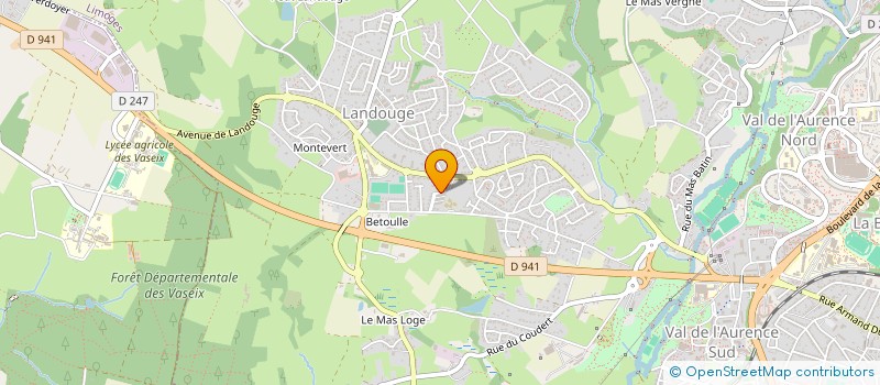 localisation de l'entreprise MADAME KHADIJA AIT FANA à LIMOGES