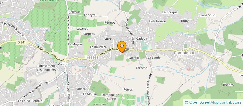 localisation de l'entreprise MADAME KHADIJA AIT FARES  TRESSES