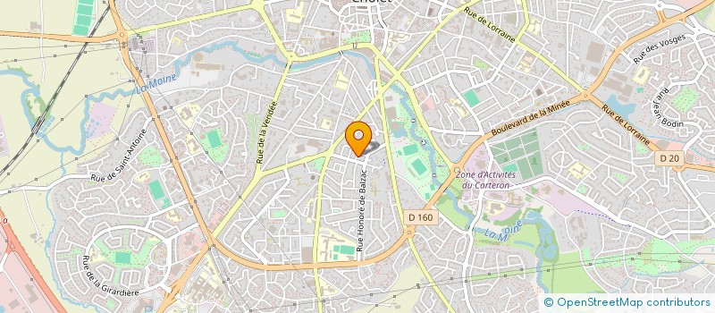 localisation de l'entreprise MADAME KHADIJA AIT LAAMA à CHOLET