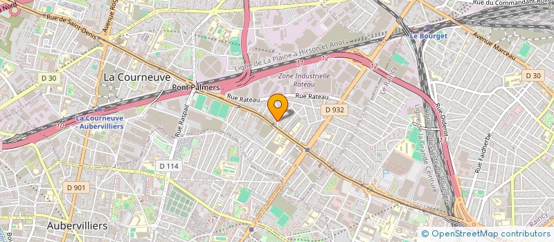 localisation de l'entreprise MADAME KHADIJA AKHTER à LA COURNEUVE