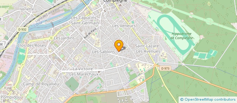 localisation de l'entreprise MADAME KHADIJA BASSETE à COMPIEGNE