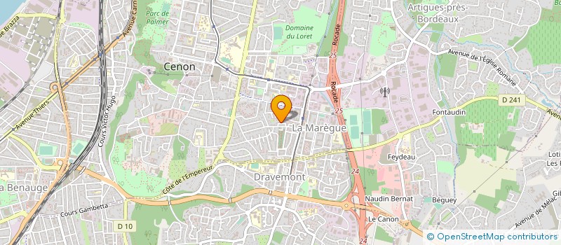 localisation de l'entreprise MADAME KHADIJA BELMOUAZ à CENON