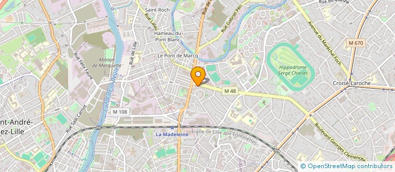 localisation de l'entreprise MADAME KHADIJA BELOUARDI à MARCQ-EN-BARŒUL