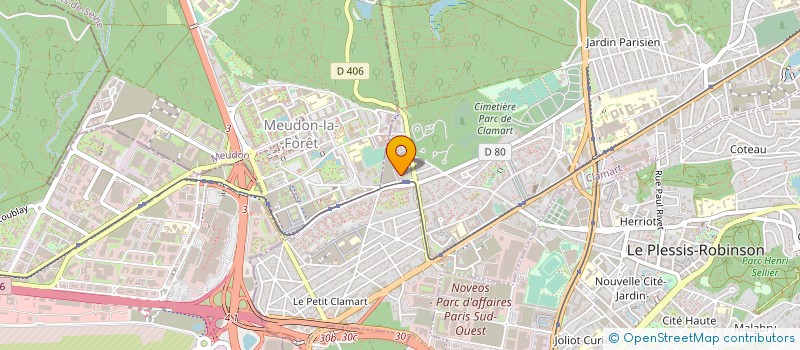 localisation de l'entreprise MADAME KHADIJA BENELHADJ-DJELLOUL à CLAMART