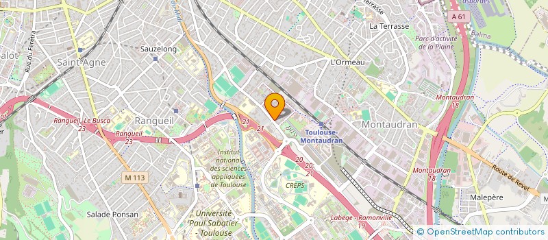localisation de l'entreprise MADAME KHADIJA BENSALAH à TOULOUSE