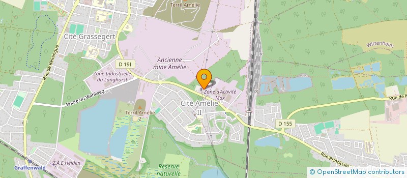 localisation de l'entreprise MADAME KHADIJA BENSASSI  WITTELSHEIM