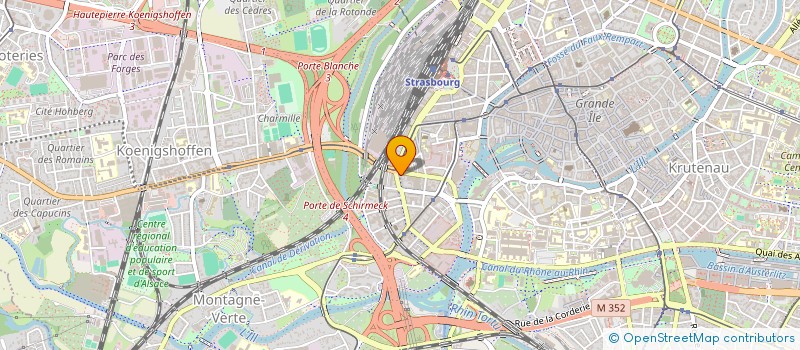 localisation de l'entreprise MADAME KHADIJA BIHI à STRASBOURG