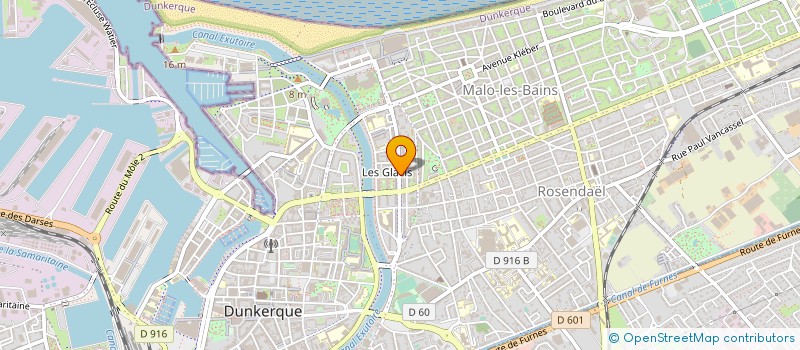 localisation de l'entreprise MADAME KHADIJA BOUAZIZ à DUNKERQUE