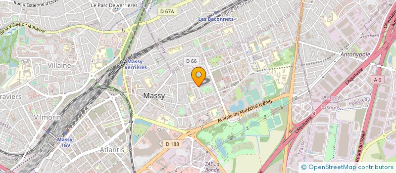 localisation de l'entreprise MADAME KHADIJA BOUFI à MASSY
