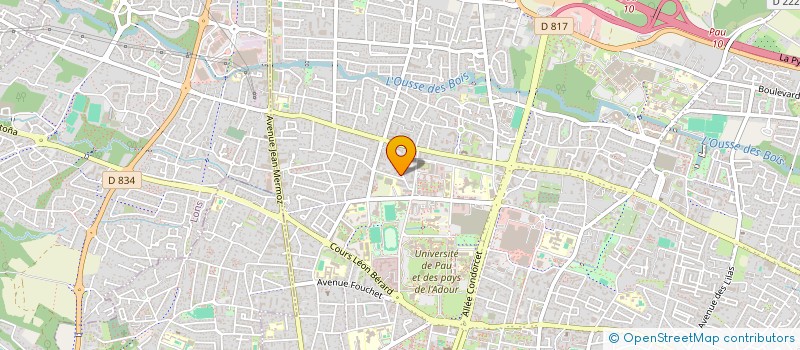 localisation de l'entreprise MADAME KHADIJA BOURRICH à PAU
