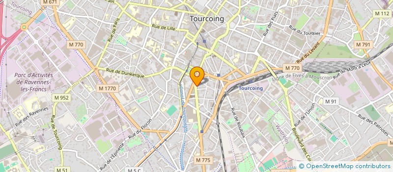 localisation de l'entreprise MADAME KHADIJA CHAKAY à TOURCOING