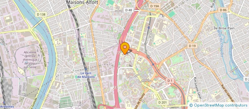 localisation de l'entreprise MADAME KHADIJA DAGHRI  CRETEIL