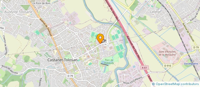 localisation de l'entreprise MADAME KHADIJA DOUICI à CASTANET-TOLOSAN