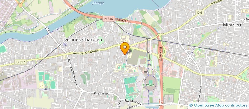 localisation de l'entreprise MADAME KHADIJA DRIF  MEYZIEU