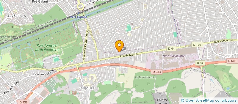 localisation de l'entreprise MADAME KHADIJA EL GUEDMIOUI à TREMBLAY-EN-FRANCE