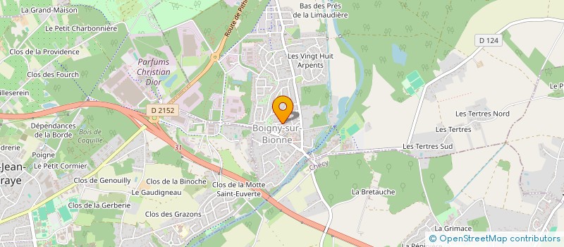 localisation de l'entreprise MADAME KHADIJA EL IDRISSI à BOIGNY-SUR-BIONNE