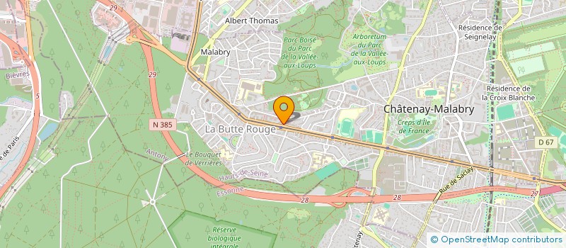 localisation de l'entreprise MADAME KHADIJA EL OUALIDI à CHATENAY-MALABRY