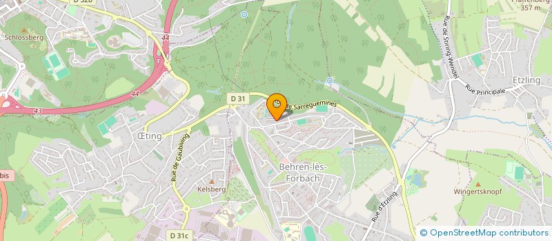 localisation de l'entreprise MADAME KHADIJA EL RHAYTI  BEHREN-LES-FORBACH