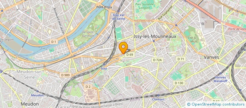 localisation de l'entreprise MADAME KHADIJA EL YOUNSI  COLOMBES