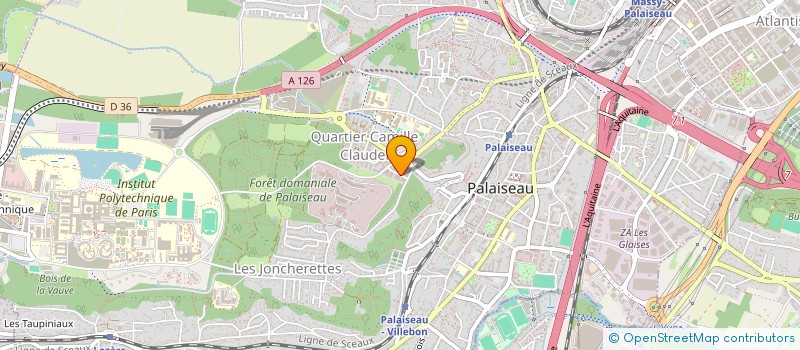 localisation de l'entreprise MADAME KHADIJA GHARIB à PALAISEAU