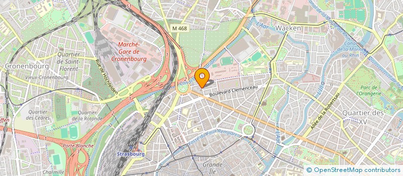 localisation de l'entreprise MADAME KHADIJA HAFIDI à STRASBOURG