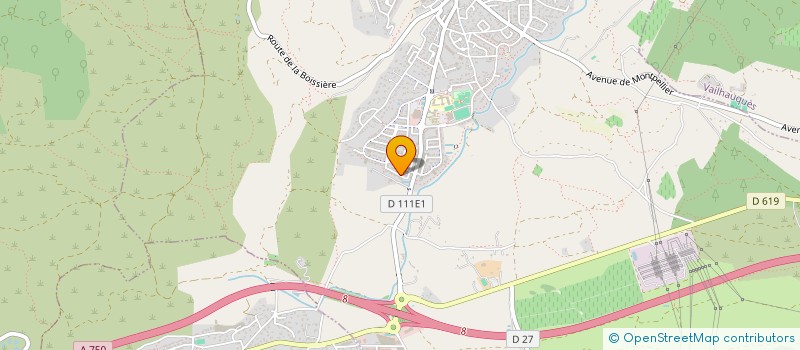 localisation de l'entreprise MADAME KHADIJA HAMI  MONTARNAUD