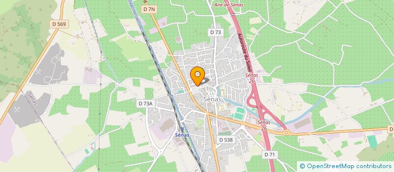 localisation de l'entreprise MADAME KHADIJA HAMMOUCHI  SENAS