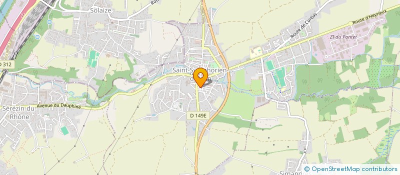 localisation de l'entreprise MADAME KHADIJA HAMNAOUI à SAINT-SYMPHORIEN-D'OZON